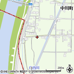 岡山県岡山市東区中川町634-3周辺の地図
