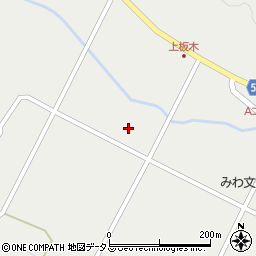 広島県三次市三和町上板木228周辺の地図