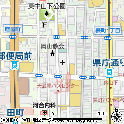 ジーユー　岡山ロッツ店周辺の地図