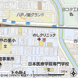大阪府東大阪市下小阪5丁目12-1周辺の地図
