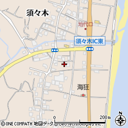 静岡県牧之原市須々木1244周辺の地図
