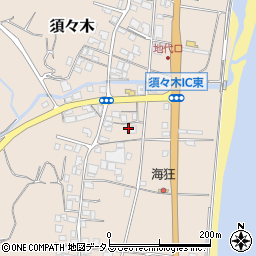 静岡県牧之原市須々木1244-13周辺の地図