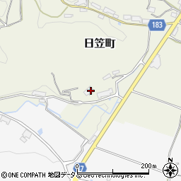 奈良県奈良市日笠町749-1周辺の地図