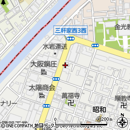 株式会社西和周辺の地図