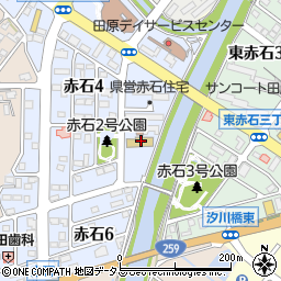 田原赤石幼稚園周辺の地図