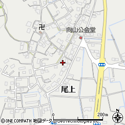 岡山県岡山市北区尾上687-1周辺の地図