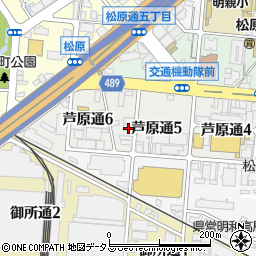 兵庫県神戸市兵庫区芦原通6丁目1-32周辺の地図