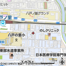 大阪府東大阪市下小阪5丁目6-8周辺の地図