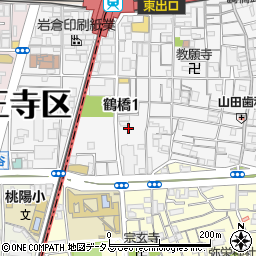 〒544-0031 大阪府大阪市生野区鶴橋の地図