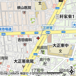 関西みらい銀行大正支店周辺の地図