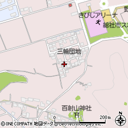 岡山県総社市三輪1230-50周辺の地図