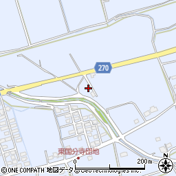 岡山県総社市宿527周辺の地図