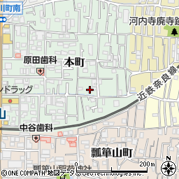大阪府東大阪市本町10-12周辺の地図