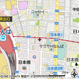 じゃんぱら大阪本店周辺の地図