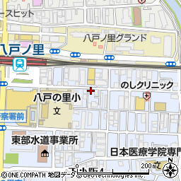 大阪府東大阪市下小阪5丁目6-5周辺の地図