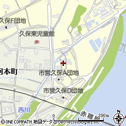 岡山県岡山市東区久保664周辺の地図