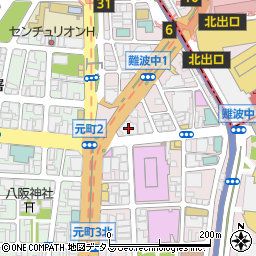 株式会社レソリューション　大阪営業所周辺の地図