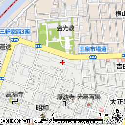 日商岩井泉尾マンション管理事務所周辺の地図