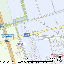 岡山県総社市宿515周辺の地図