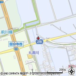 岡山県総社市宿1319周辺の地図