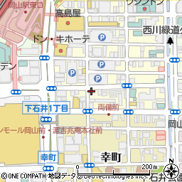 ビッグエコー 岡山駅前2号店周辺の地図