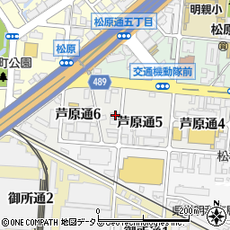 兵庫県神戸市兵庫区芦原通6丁目1-29周辺の地図