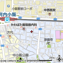 大阪府東大阪市下小阪1丁目4-11周辺の地図