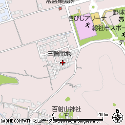 岡山県総社市三輪1230-52周辺の地図