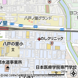 大阪府東大阪市下小阪5丁目10-14周辺の地図