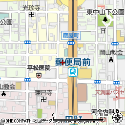 株式会社電通西日本　岡山支社周辺の地図