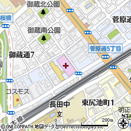 フェニックスボウル長田店周辺の地図