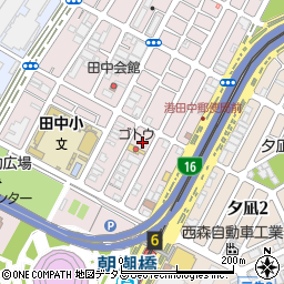 ミナト田中町ビル周辺の地図