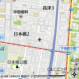 大阪府大阪市中央区日本橋2丁目19-6周辺の地図