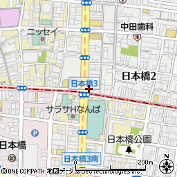 ローソン日本橋三丁目交差点東店周辺の地図