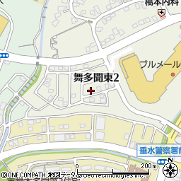 兵庫県神戸市垂水区舞多聞東2丁目3-7周辺の地図