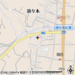 静岡県牧之原市須々木1241-4周辺の地図