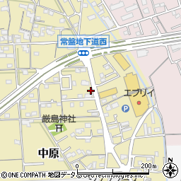 岡山県総社市中原425-2周辺の地図