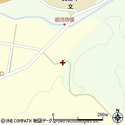 島根県益田市美都町都茂イ周辺の地図