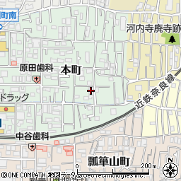 大阪府東大阪市本町10-7周辺の地図