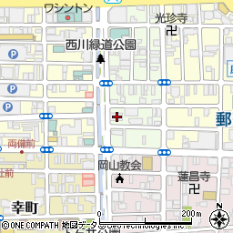 岡山県岡山市北区平和町7-28周辺の地図