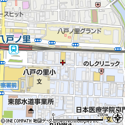 スギ薬局 八戸ノ里店周辺の地図