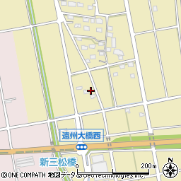 静岡県浜松市中央区三新町316周辺の地図