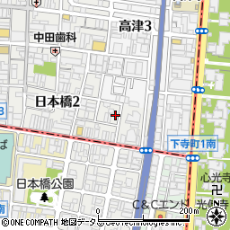 大阪府大阪市中央区日本橋2丁目19-3周辺の地図