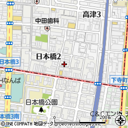 大阪府大阪市中央区日本橋2丁目17-7周辺の地図