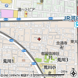 スタシオン俊徳道周辺の地図