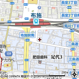 岡島ビル駐車場周辺の地図