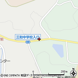 広島県三次市三和町上板木41周辺の地図