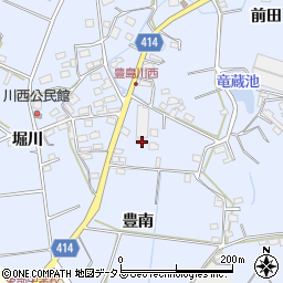 愛知県田原市豊島町豊南3-1周辺の地図