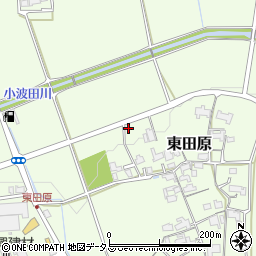 三重県名張市東田原1395周辺の地図
