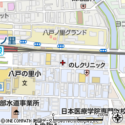 大阪府東大阪市下小阪5丁目10-18周辺の地図